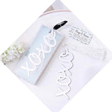 婚禮小物-字母金屬流蘇書籤