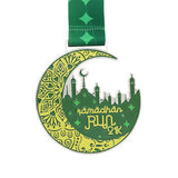 月亮造型金屬獎牌