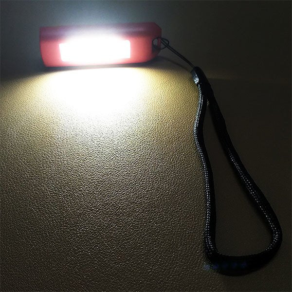 伸縮式USB充電緊急手電筒