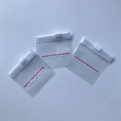 迷你PVC磨砂透明夾鏈袋
