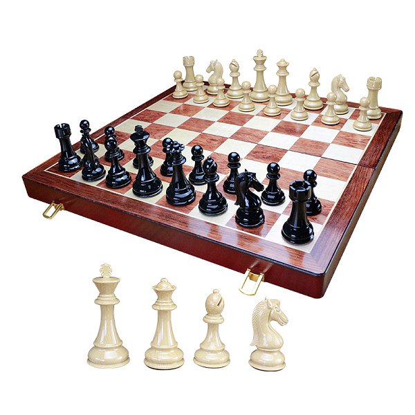 豪華可折疊收納木製西洋棋套組