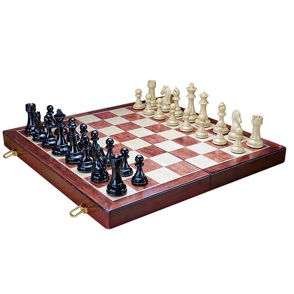 豪華可折疊收納木製西洋棋套組