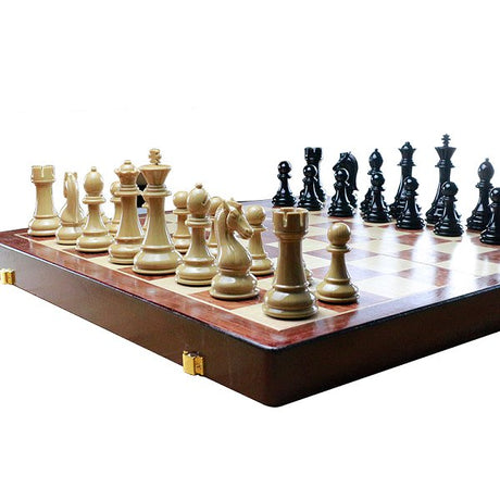 豪華可折疊收納木製西洋棋套組
