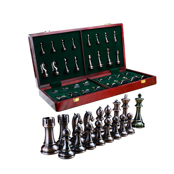 豪華可折疊收納木製西洋棋套組