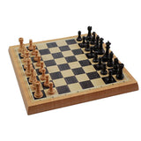 簡約仿木塑膠製西洋棋套組