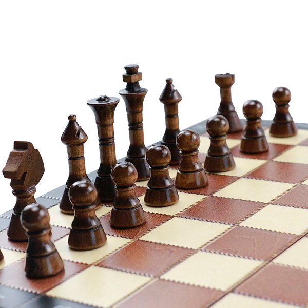 經典可折疊收納木製西洋棋套組