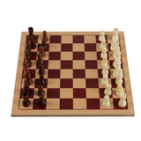 單板可折疊木製西洋棋套組