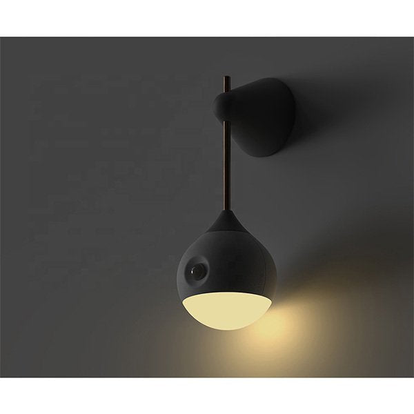 圓形磁性可拆式床頭燈-LED小夜燈