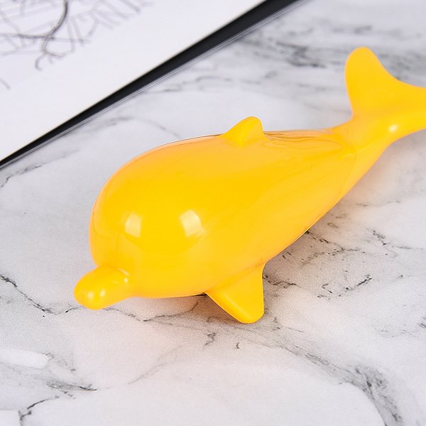 海豚造型筆-開蓋式中性筆