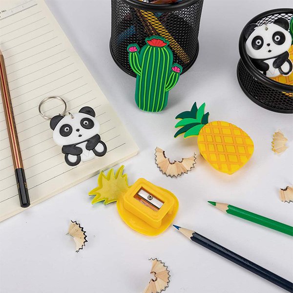 卡通造型鑰匙圈削鉛筆機