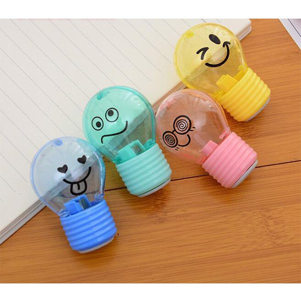 燈泡造型削鉛筆機-塑膠削鉛筆器