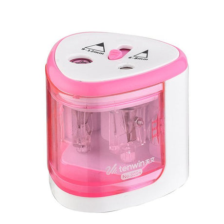 電動雙頭削鉛筆機-塑膠削鉛筆器