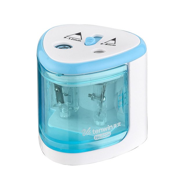 電動雙頭削鉛筆機-塑膠削鉛筆器