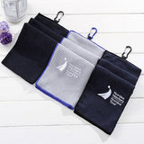 掛勾運動毛巾-精梳棉高爾夫巾