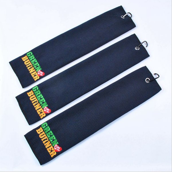 掛勾運動毛巾-精梳棉高爾夫巾