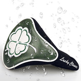 刺繡PU皮革高爾夫球桿頭套