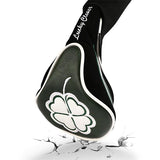 刺繡PU皮革高爾夫球桿頭套