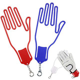 彩色鑰匙圈ABS高爾夫手套支架