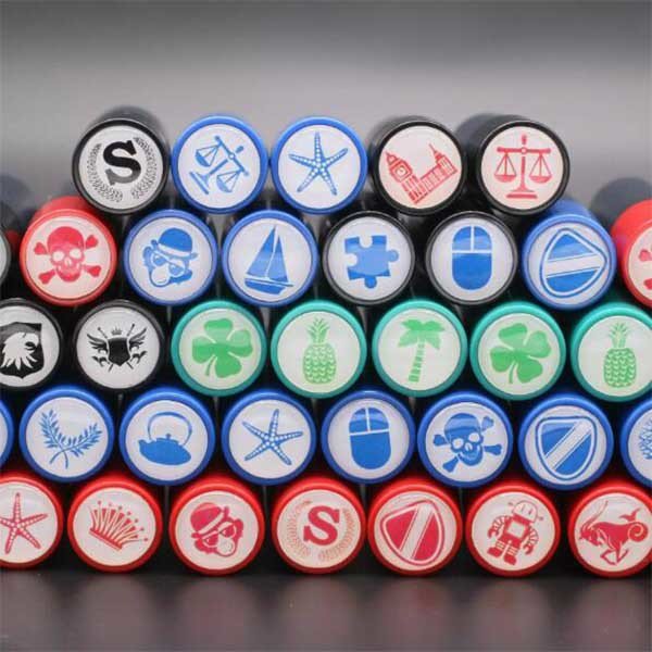 快乾鋁製高爾夫標記印章