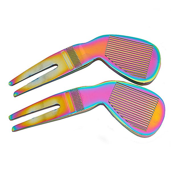 幻彩高爾夫果嶺叉-金屬高爾夫球插