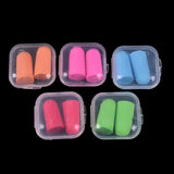 泡棉耳塞-1對2入透明塑料盒