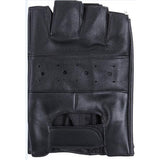 半指透氣PU皮革運動手套 