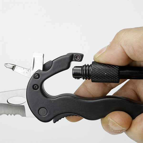 時尚6合1多功能不銹鋼登山扣