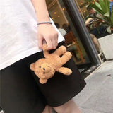 熊造型Airpods耳機盒保護套