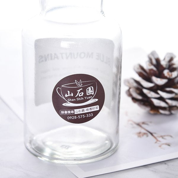 數位圓形銅板貼紙印刷