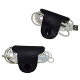 狗頭造型真皮鈕扣集線器