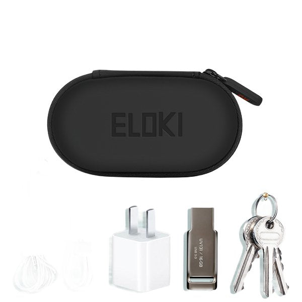 橢圓形EVA手機捲線收納包