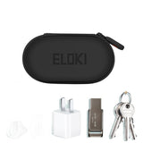 橢圓形EVA手機捲線收納包