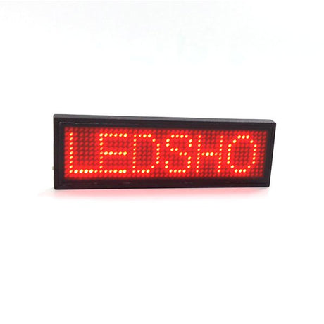 客製化LED磁吸式PVC名牌 