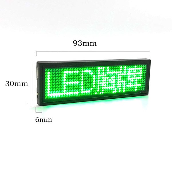 客製化LED磁吸式PVC名牌 