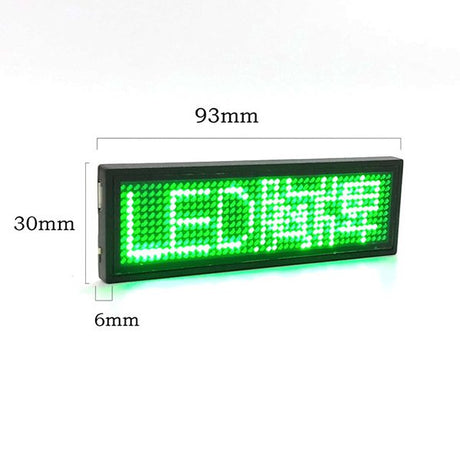 客製化LED磁吸式PVC名牌 