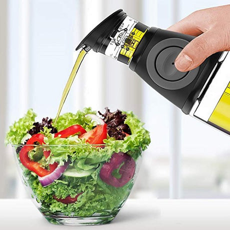 油品分裝瓶套組-2入組玻璃調味罐 