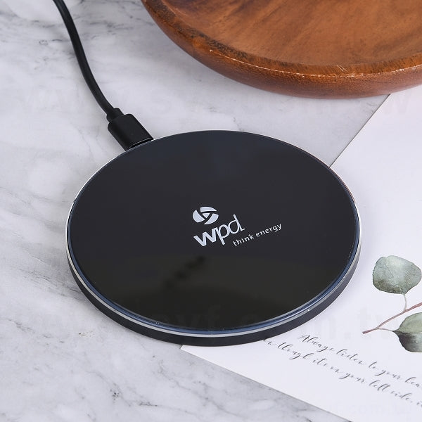 發光LOGO手機QI無線充電器 