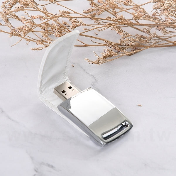 皮製隨身碟-USB商務禮贈品