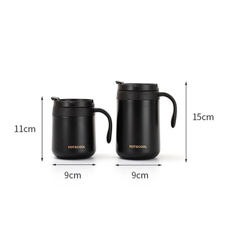 500ml不鏽鋼隔熱咖啡杯