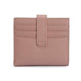 時尚粉色卡片夾-PU皮革卡夾
