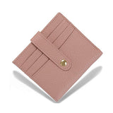 時尚粉色卡片夾-PU皮革卡夾