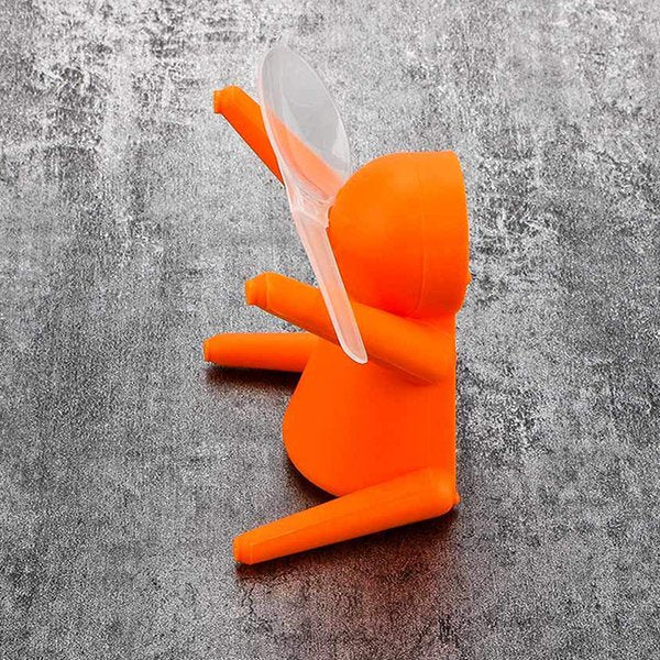 多功能塑膠鍋蓋湯勺架