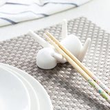 多功能塑膠鍋蓋湯勺架