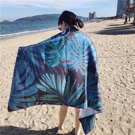 超細纖維沙灘浴巾