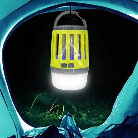 兩用露營燈+登山扣ABS捕蚊燈