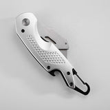 多功能登山扣+開瓶器-鋁合金美工刀