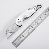 多功能登山扣+開瓶器-鋁合金美工刀