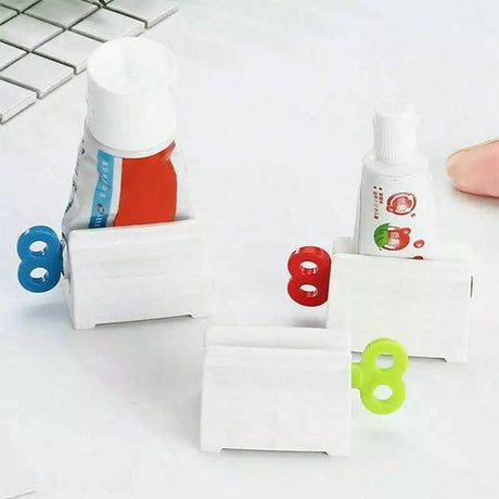 旋轉發條ABS擠牙膏器
