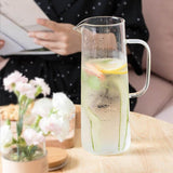 1500ml木蓋玻璃冷飲壺