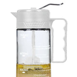 大容量玻璃沙拉醬攪拌瓶